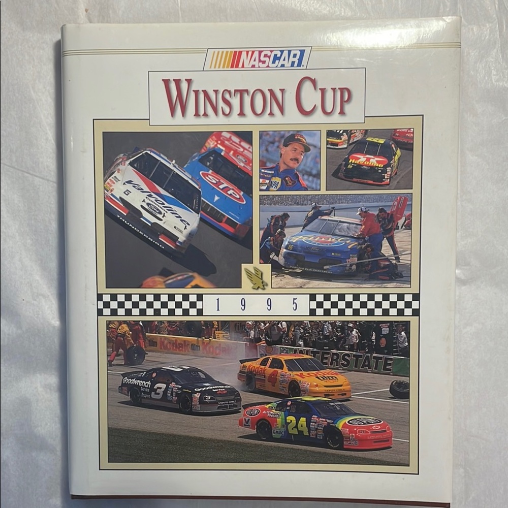 NASCAR Winston Cup 1995 Hardcover Year Book Book
